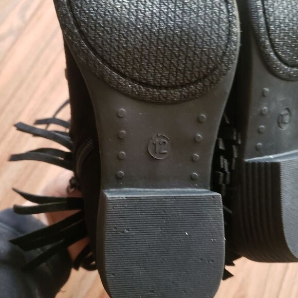 Pierre Dumas | Fringe Boots - size 12 - Picture 5 of 8